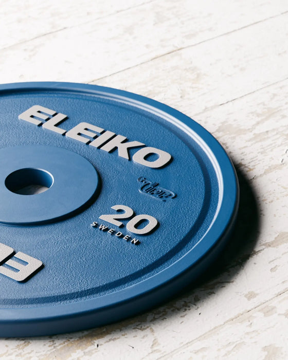 ELEIKO 新型パワーリフティングコンペティションプレート IPF公認品