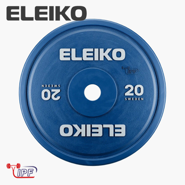 ELEIKO New Powerlifting Competition Plates IPF Approved