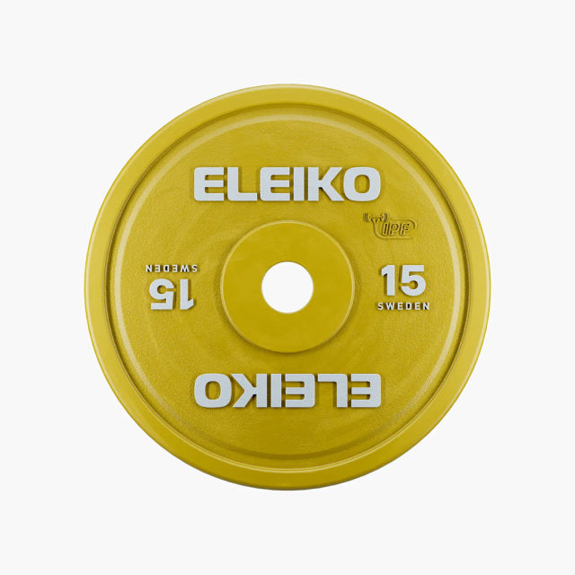 ELEIKO 新型パワーリフティングコンペティションプレート IPF公認品