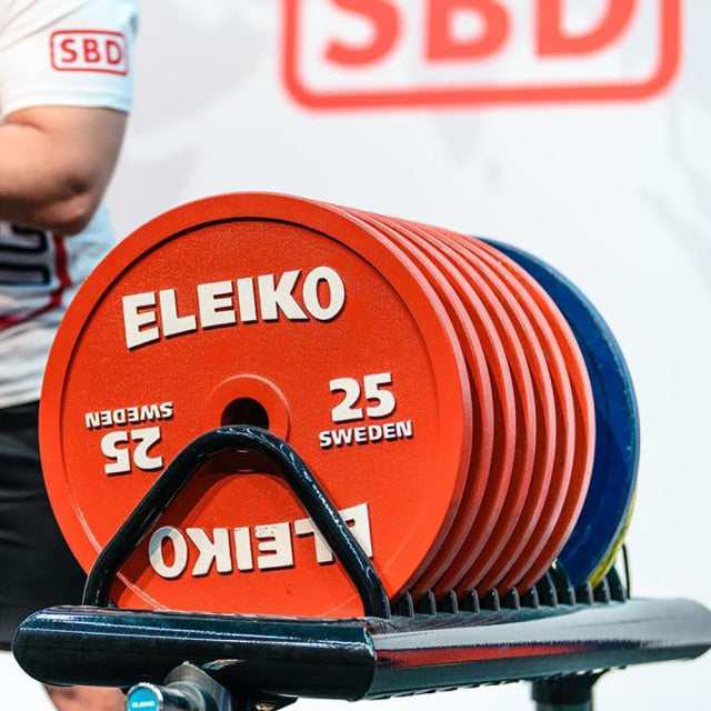 ELEIKO Powerlifting Plate Rack