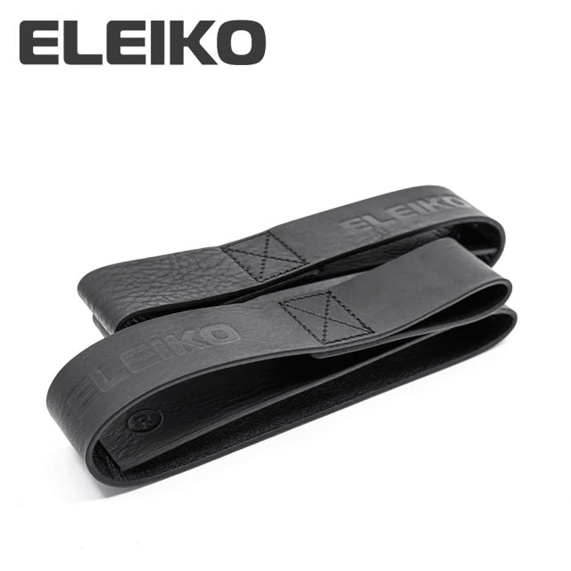 ELEIKO Leather Lifting Straps