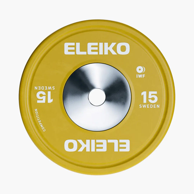 ELEIKO Weightlifting Competition Plates, IWF Approved