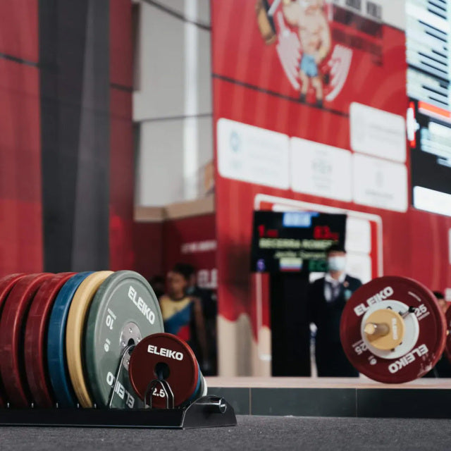 ELEIKO Weightlifting Competition Plates, IWF Approved