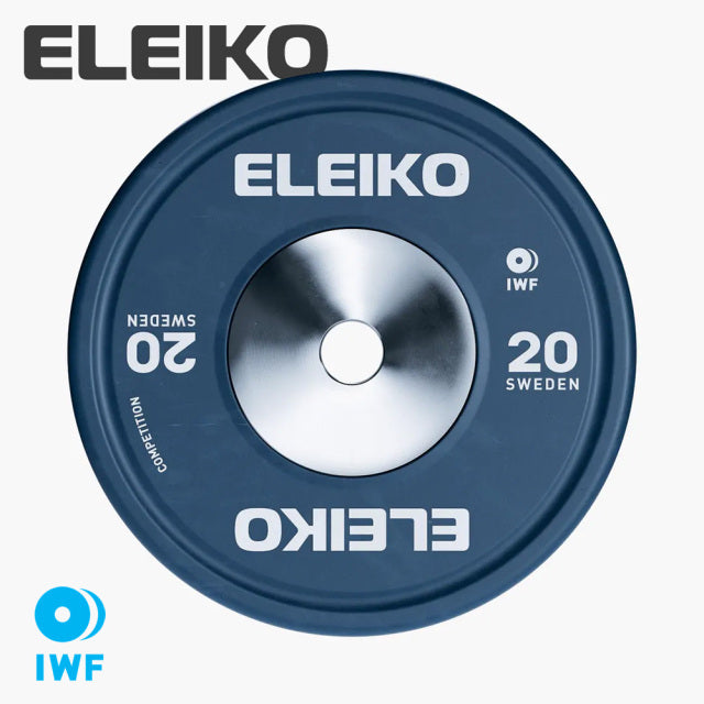 ELEIKO Weightlifting Competition Plates, IWF Approved