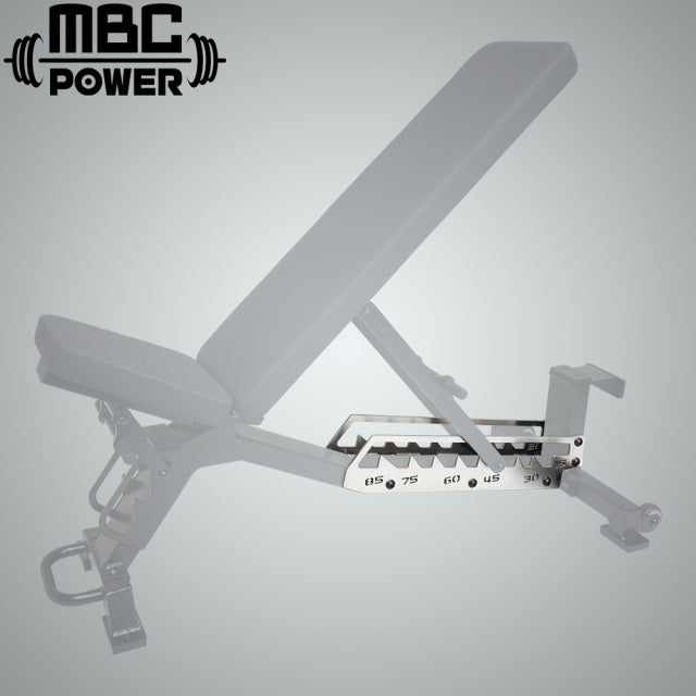 Custom parts for MBC adjustable bench