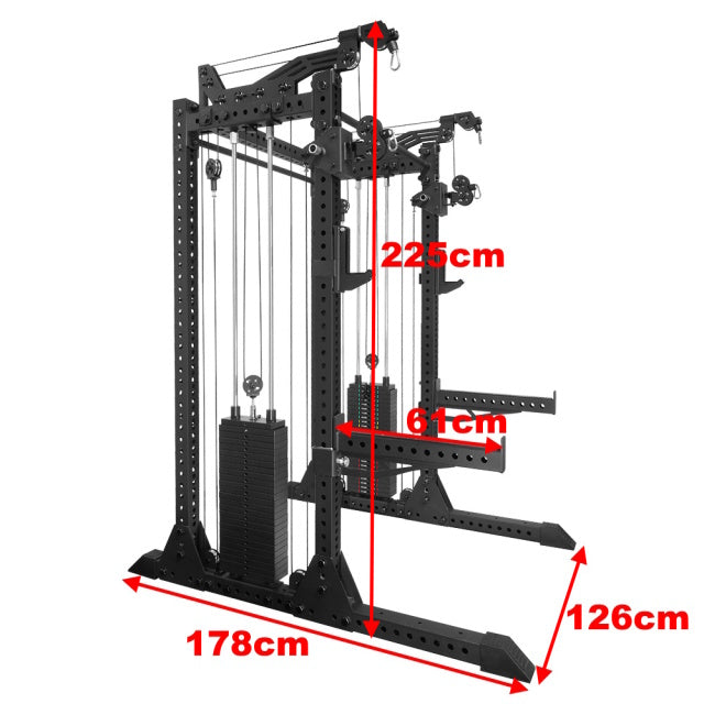 MBC Half Rack Functional Trainer