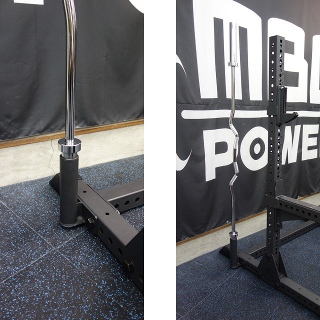 MBC Original Rack Base-Mounted Barbell Storage