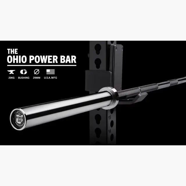 ROGUE 20KG Ohio Power Bar Black Zinc IPF Approved