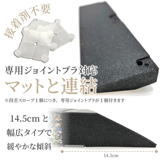 SLDS NEWゴムチップマット段差用パーツ