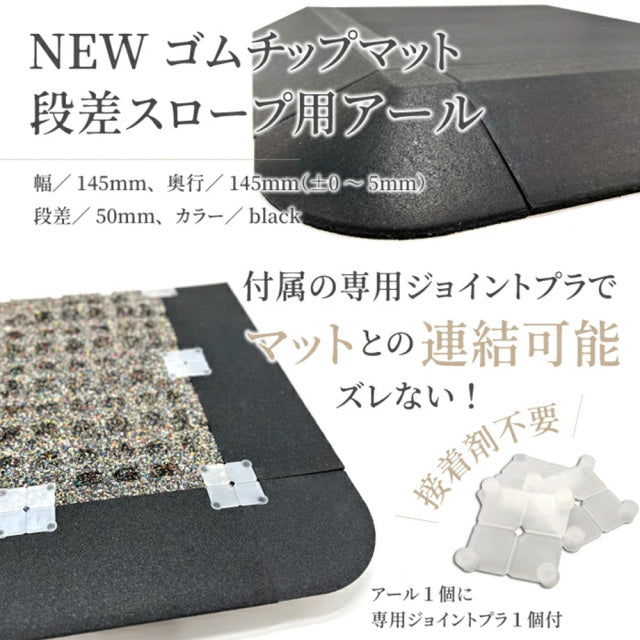 SLDS NEWゴムチップマット段差用パーツ