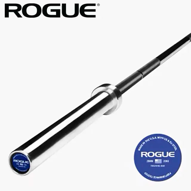 ROGUE 28MM トレーニングバー ブラックジンク