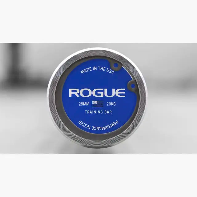 ROGUE 28MM トレーニングバー ブラックジンク