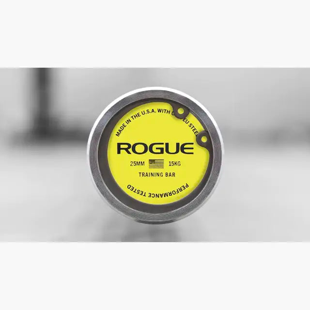 ROGUE 25MM WOMEN'S TRAINING BAR BLACK ZINC