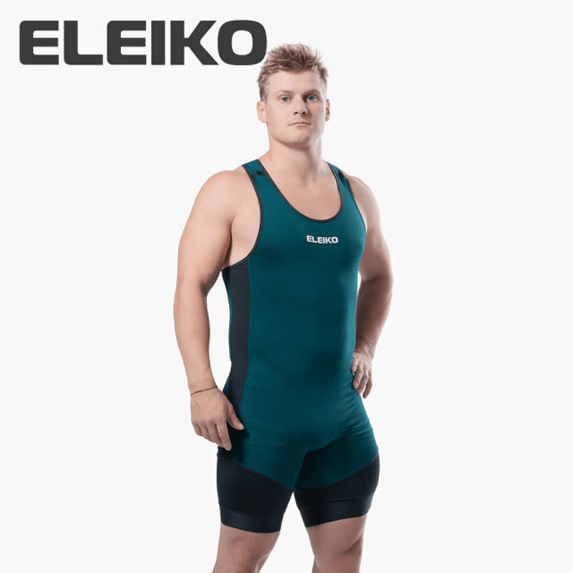 ELEIKO ウェイトリフティングシングレット メンズ