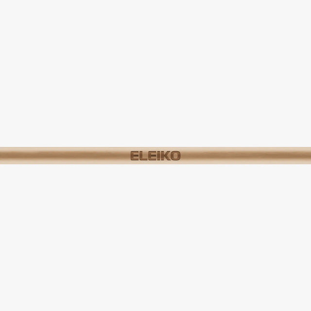 ELEIKO Wooden Technique Bar, Natural Wood, 150cm